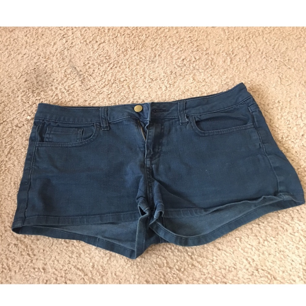 Dark Blue denim shorts